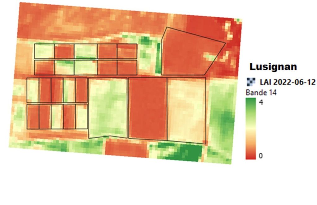 Spatial remote sensing project in AnaEE France's terrestrial experimental devices